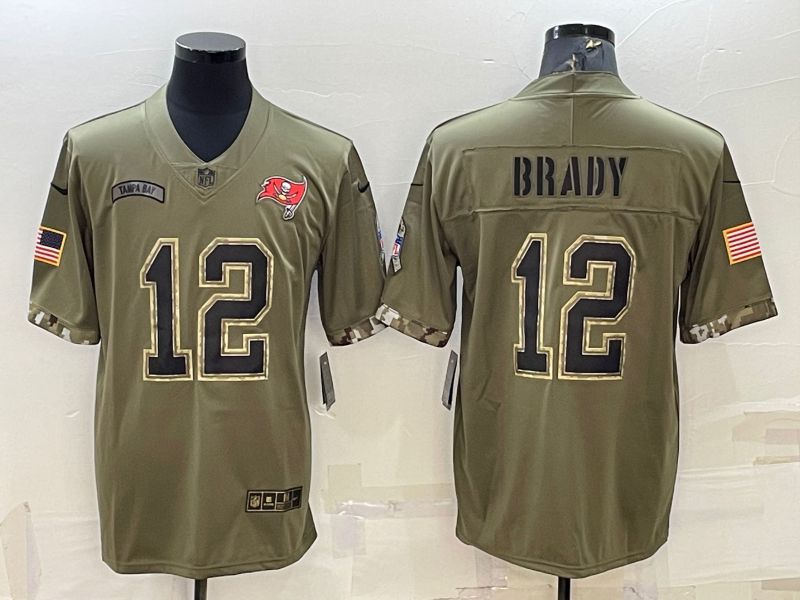 Men Tampa Bay Buccaneers #12 Brady Green 2022 Vapor Untouchable Limited Nike NFL Jersey->oakland raiders->NFL Jersey